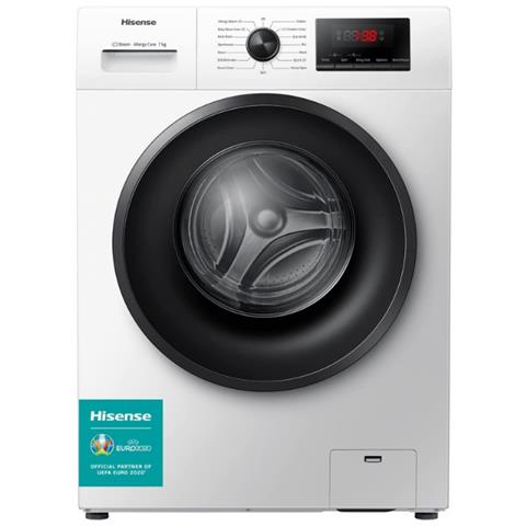 Image of Hisense WFQP7012EVM lavatrice Caricamento frontale 7 kg 1200 Giri/min Bianco