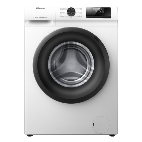 Image of Hisense WFQP8014EVM lavatrice Caricamento frontale 8 kg 1400 Giri/min Bianco