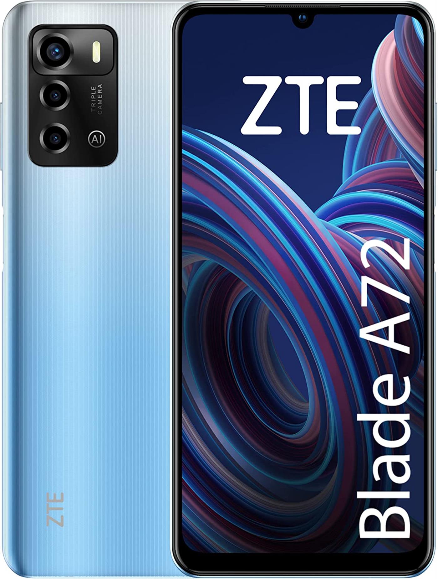 Image of ZTE BLADE A72 3+64GB DS 4G SKYLINE BLUE OEM