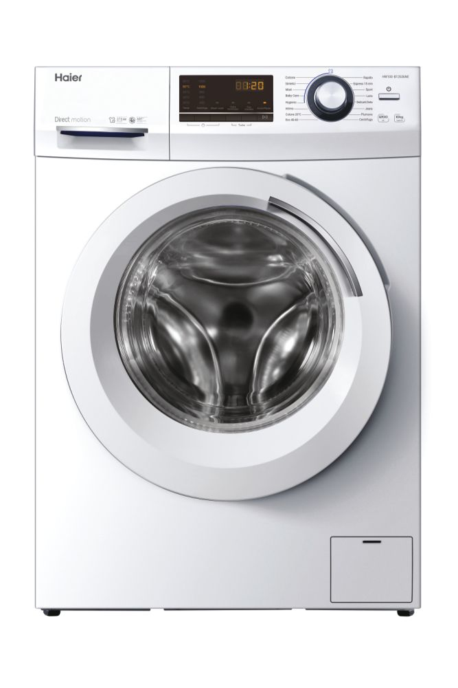Image of Haier Serie 636 HW100-B12636NE lavatrice Caricamento frontale 10 kg 1200 Giri/min Bianco