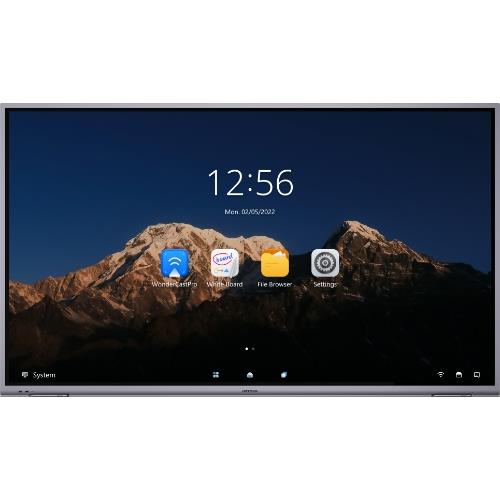 Image of MONITOR TOUCH Interattivo HIKVISION 86, 4K, Android 11, memory 4GB, build-in 64GB storage DS-D5B86RB/C - RICHIEDI BID