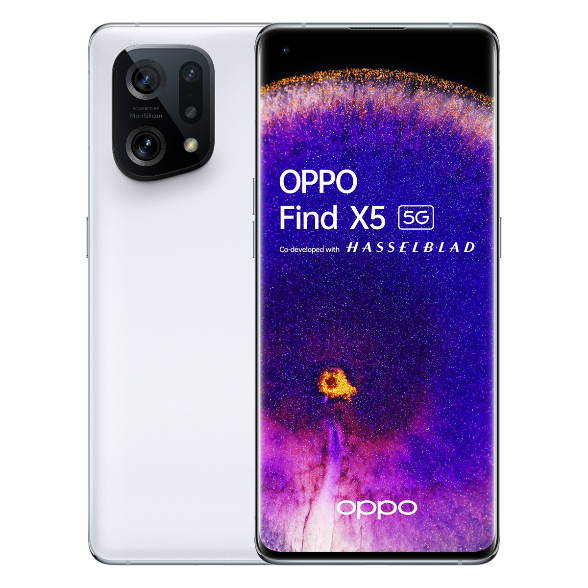 Image of OPPO Find X5 16,6 cm (6.55) Doppia SIM Android 12 5G USB tipo-C 8 GB 256 GB 4800 mAh Bianco