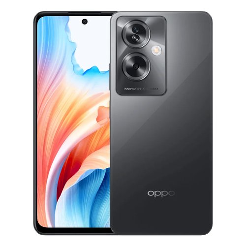 Image of OPPO A79 5G Smartphone, AI Doppia fotocamera 50+2MP, Selfie 8MP, Display 6.72” 90HZ LCD FHD+, 5000mAh, RAM 8(Esp 4GB/6GB/8GB)+ROM 256GB (esp1TB), IPX4, [Versione Italia], Mistery Black