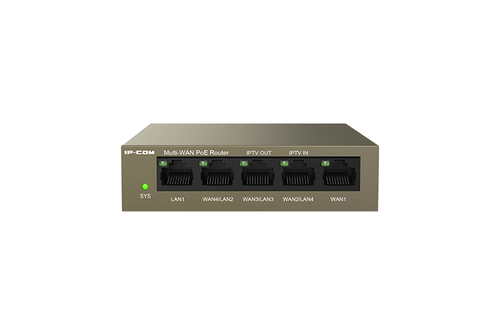Image of IP-COM 5 PORT CLOUD MANAGED POE ROUTER / AP CONTROLLER MAX 4 WAN