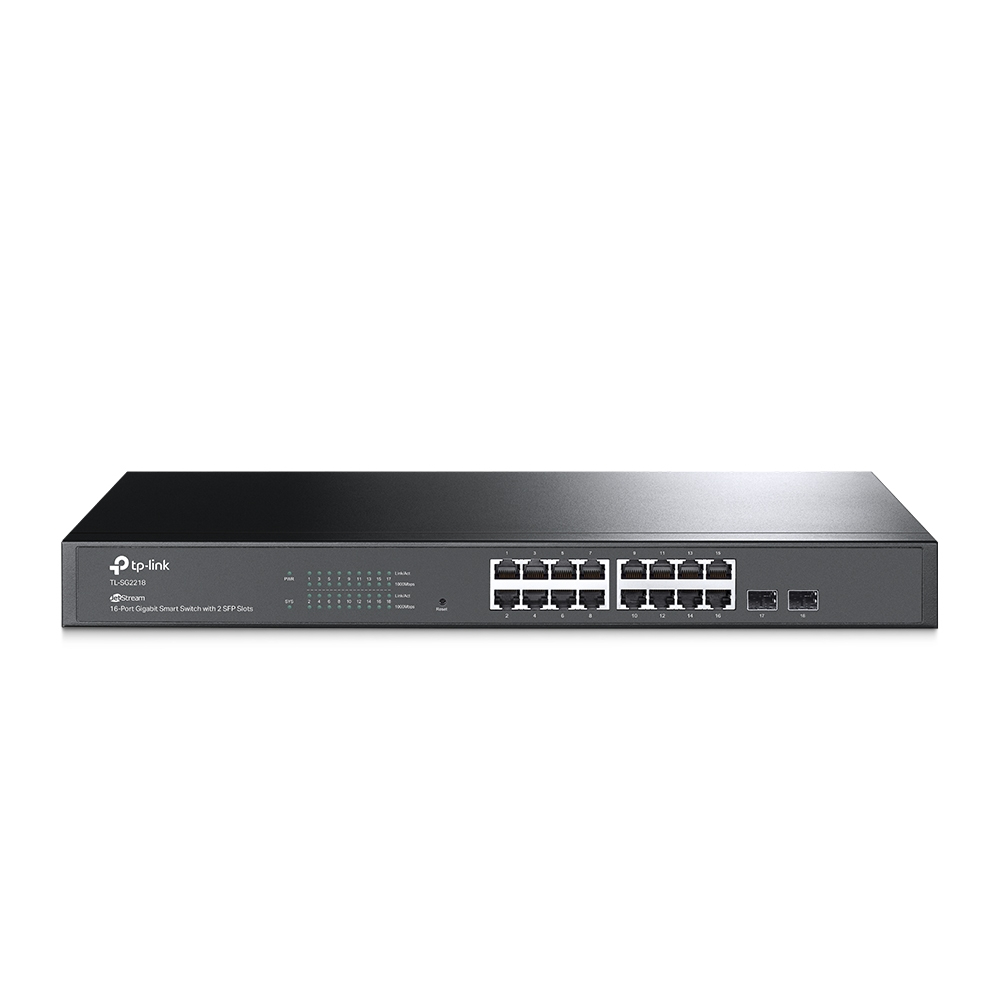 Image of TP-Link Omada SG2218 switch di rete Gestito L2/L2+ Gigabit Ethernet (10/100/1000) 1U Nero