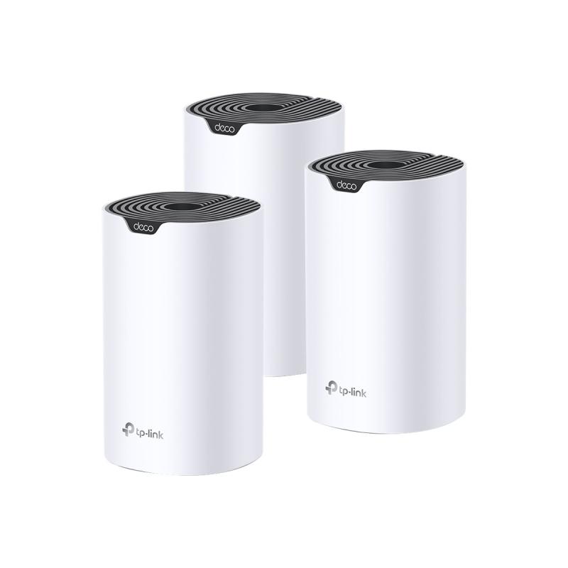 TP-Link Deco S7 (3-pack) Dual-band (2.4 GHz/5 GHz) Wi-Fi 5 (802.11ac) Bianco, Nero Interno