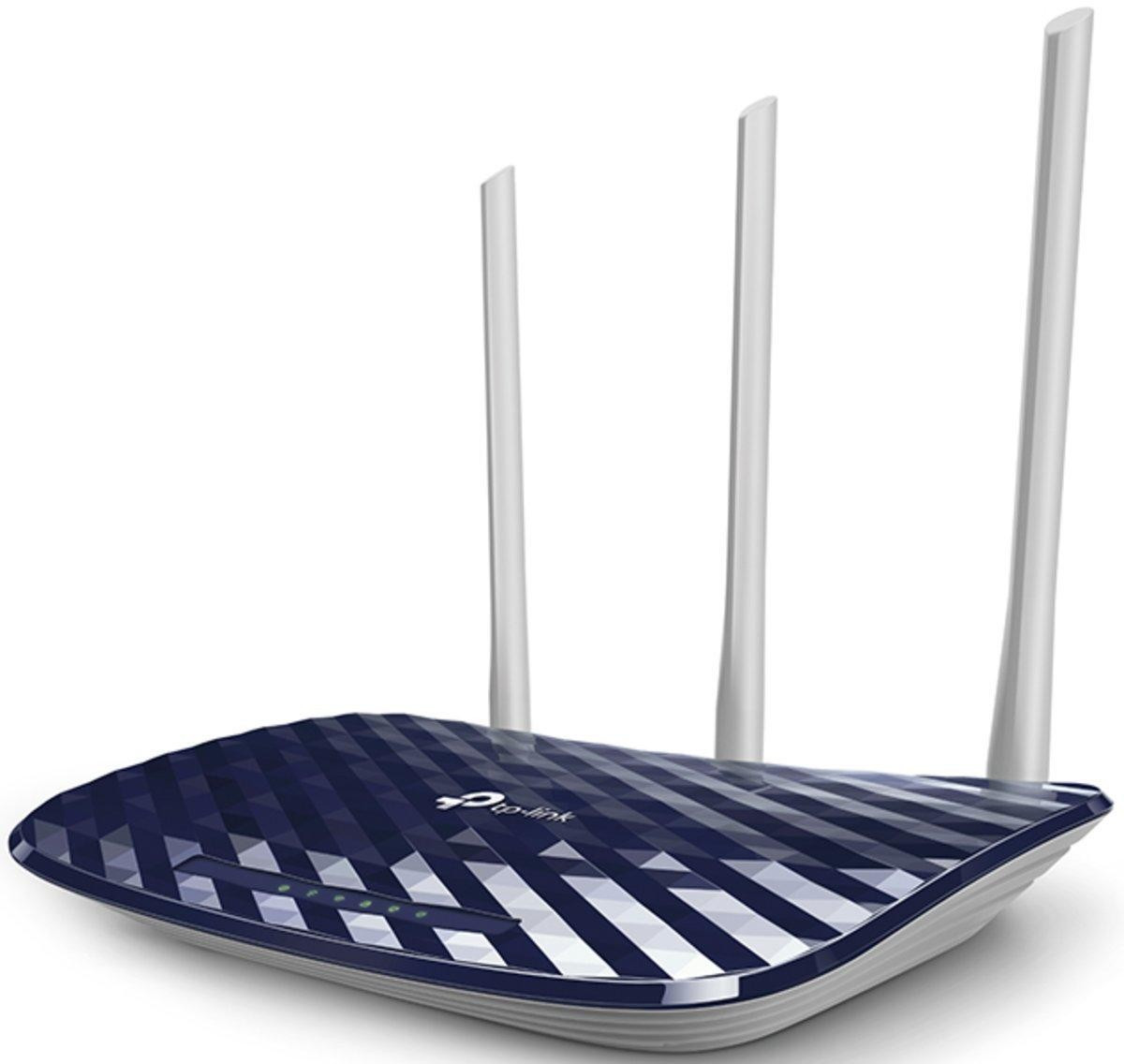 TP-Link AC750 router wireless Fast Ethernet Dual-band (2.4 GHz/5 GHz) Nero, Bianco