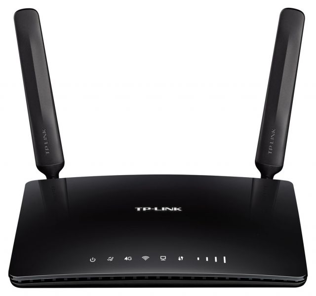 Image of TP-Link TL-MR6400 router wireless Fast Ethernet Banda singola (2.4 GHz) 4G Nero