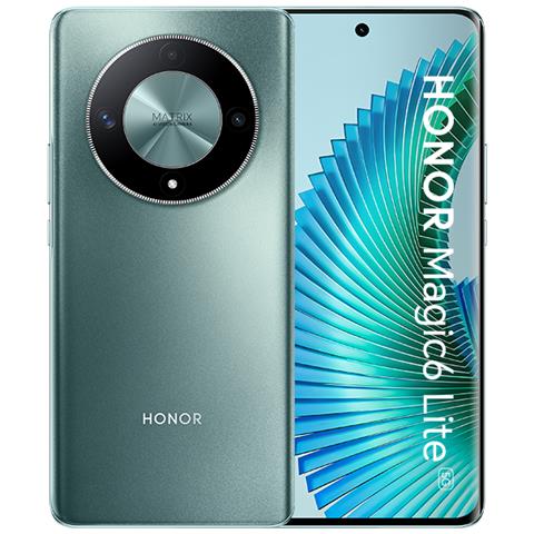 Image of HONOR Magic6 Lite 5G 256 GB 8GB Ram Dual Sim 6.78 2K Fotocamera 108 Mpx Android Emerald Green