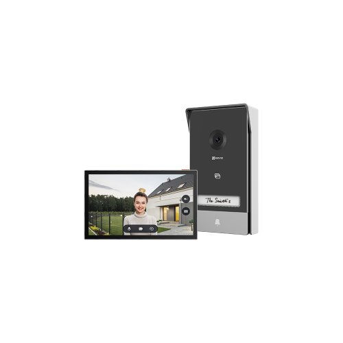 Image of EZVIZ HP7 sistema per video-citofono 17,8 cm (7") Nero, Argento