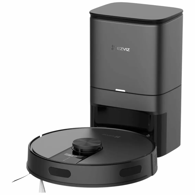 EZVIZ RE4 PLUS BLACK - ROBOT ASPIRAPOLVERE LAVAPAVIMENTI - NAVIGAZIONE SMART E PIANIFICAZIONE PERCORSO