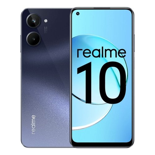 Image of REALME 10 256 GB 4G /LTE Dual Sim Display 6.4 AMOLED Slot Nano SD Fotocamera 50 Mpx Android Nero