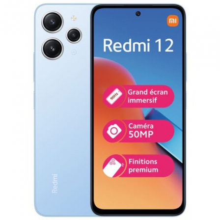 Image of XIAOMI REDMI 12 4+128GB DS 4G NFC SKY BLUE OEM
