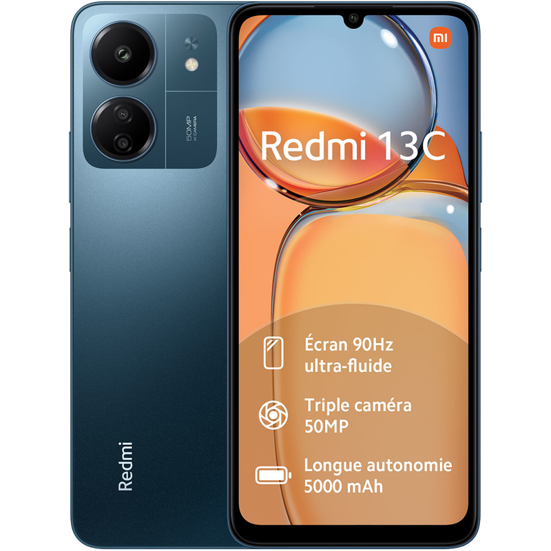 Image of XIAOMI REDMI 13C NFC 4+128GB DS 4G NAVY BLUE OEM
