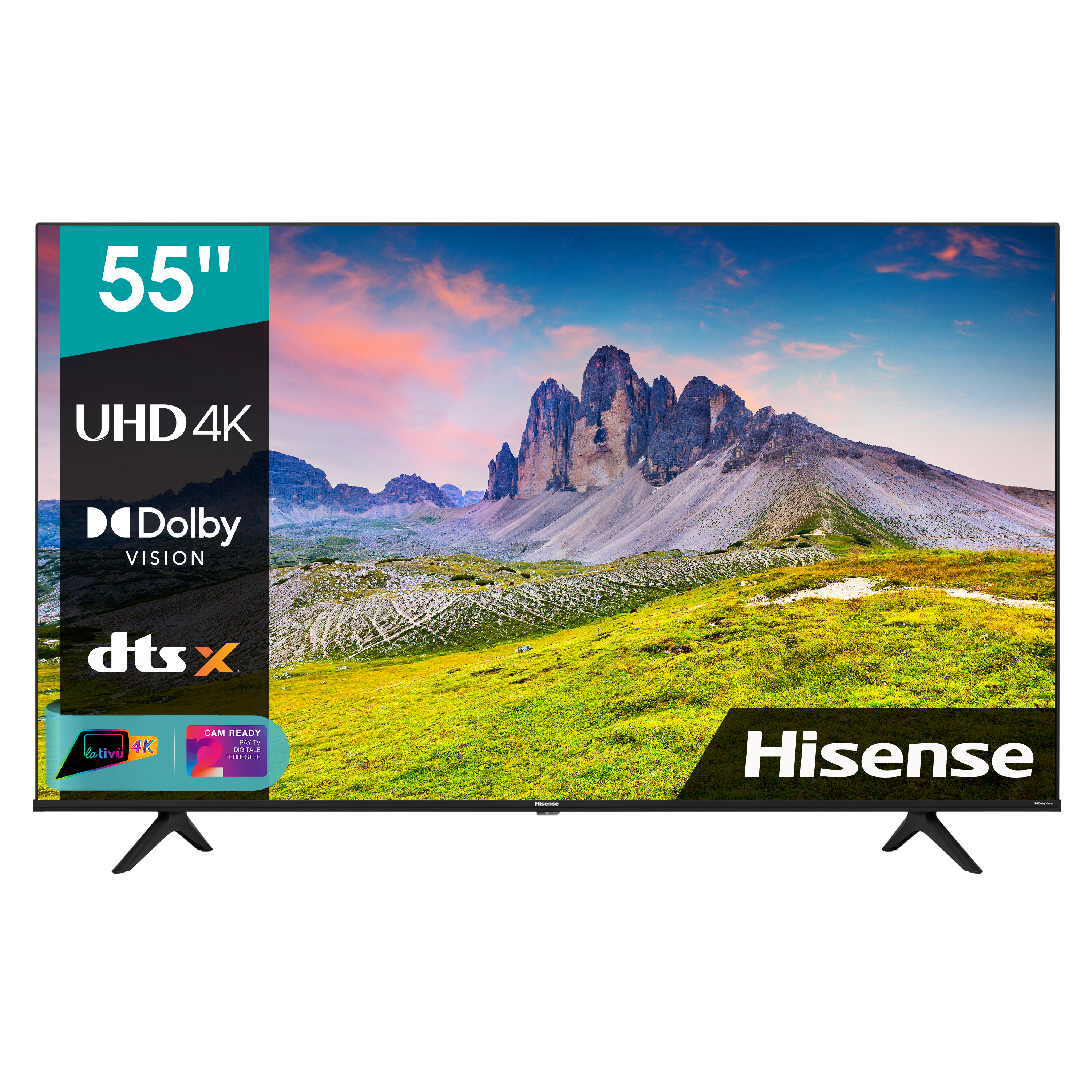 Image of Hisense 55A6FG TV 139,7 cm (55") 4K Ultra HD Smart TV Wi-Fi Nero 300 cd/m²