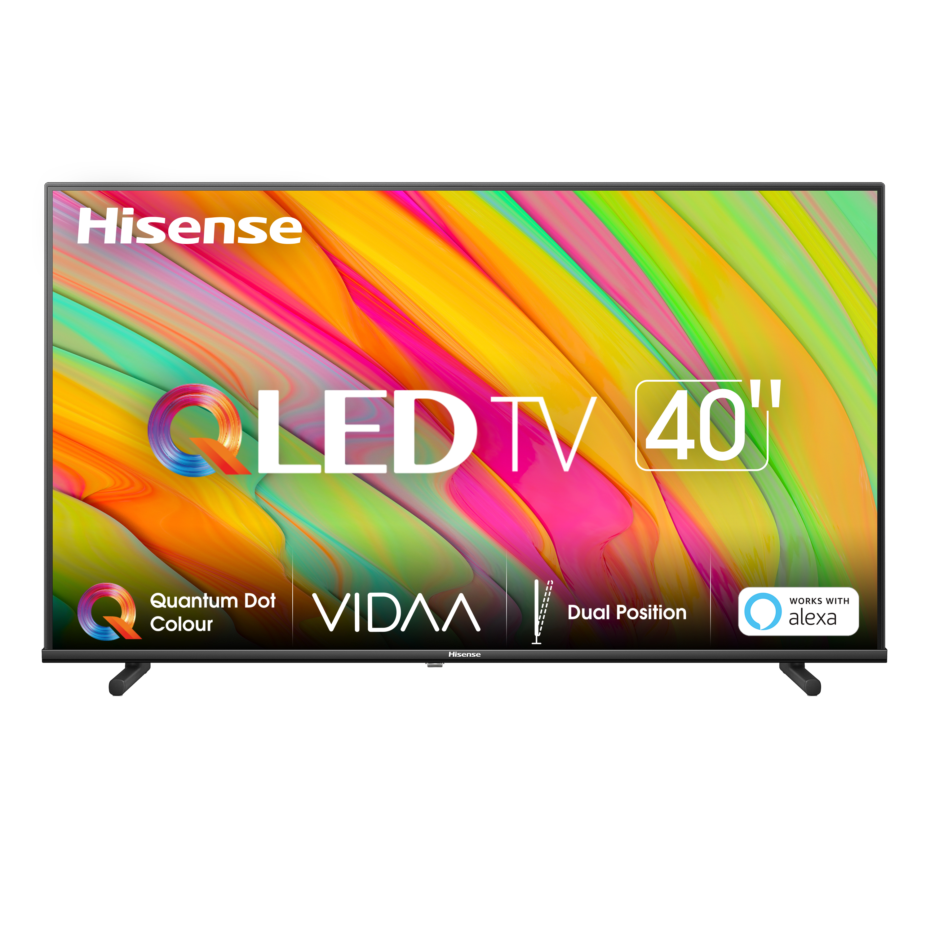 Image of Hisense TV QLED televisore FHD 40” 40A5KQ Smart TV, Wifi, Quantum Dot Colour, USB Type-C, Stand Reclinabile