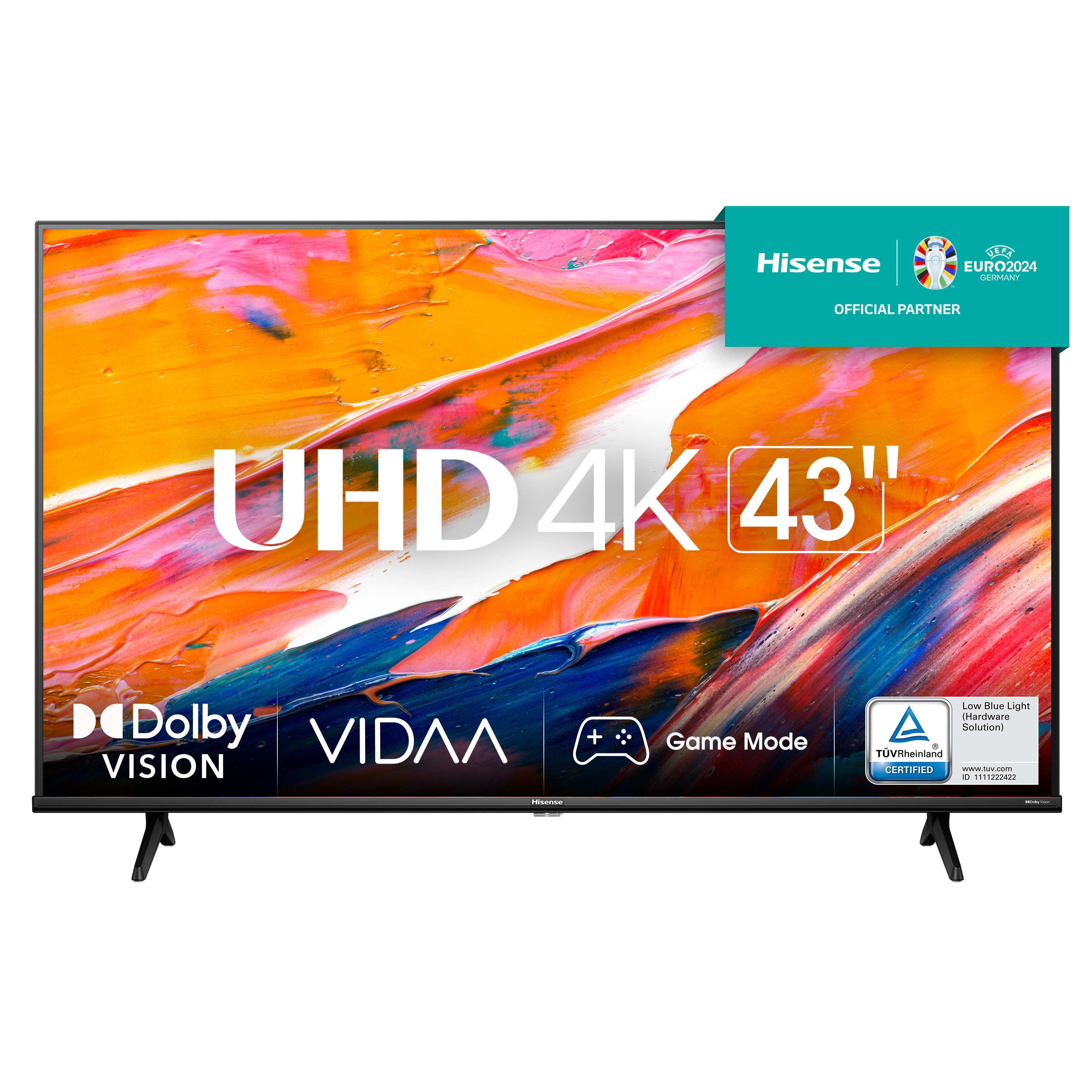 Image of Hisense TV LED televisore Ultra HD 4K 43” 43A6K Smart TV, Wifi, HDR Dolby Vision, AirPlay 2
