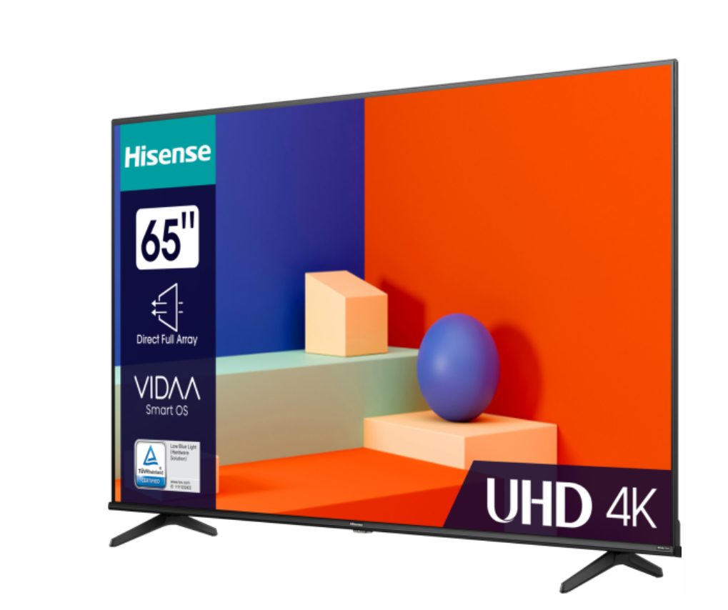 Image of Hisense 65A69K TV 165,1 cm (65") 4K Ultra HD Smart TV Wi-Fi Nero, Grigio 300 cd/m²