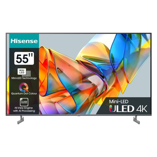 Image of Hisense 55U69KQ TV 139,7 cm (55") 4K Ultra HD Smart TV Wi-Fi Grigio 600 cd/m²
