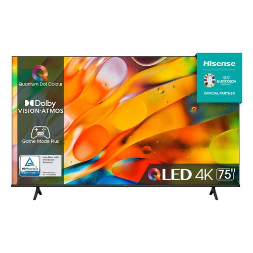 Image of Hisense 75E79KQ TV 190,5 cm (75") 4K Ultra HD Smart TV Wi-Fi Nero 300 cd/m²