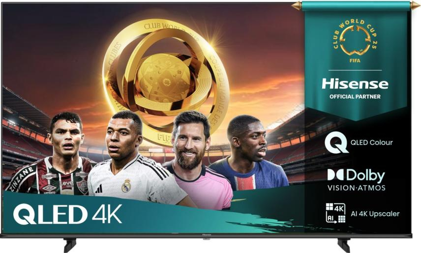 HISENSE SMART TV QLED 4K 65 VIDAA 8 BLACK - 65E7Q