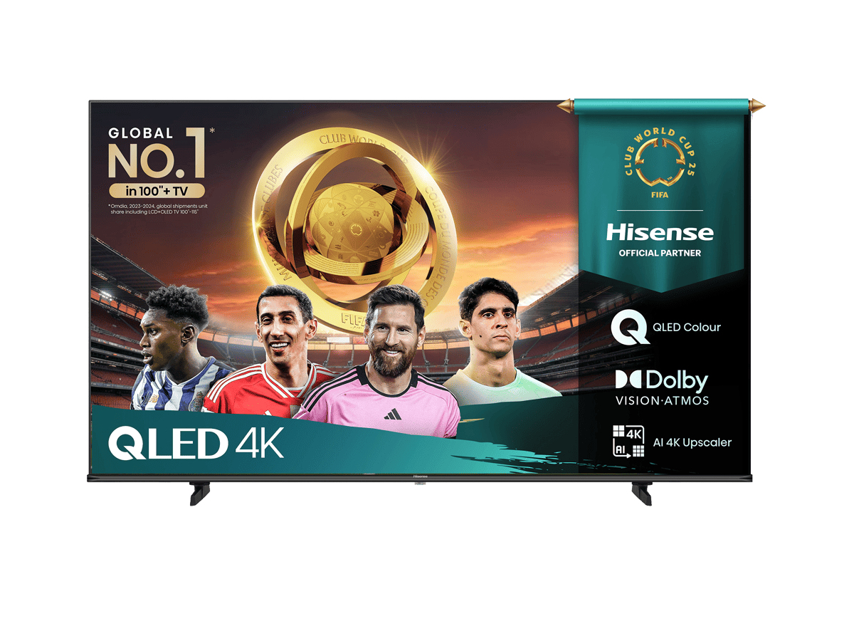 HISENSE SMART TV QLED 4K 75 VIDAA 8 BLACK - 75E7Q
