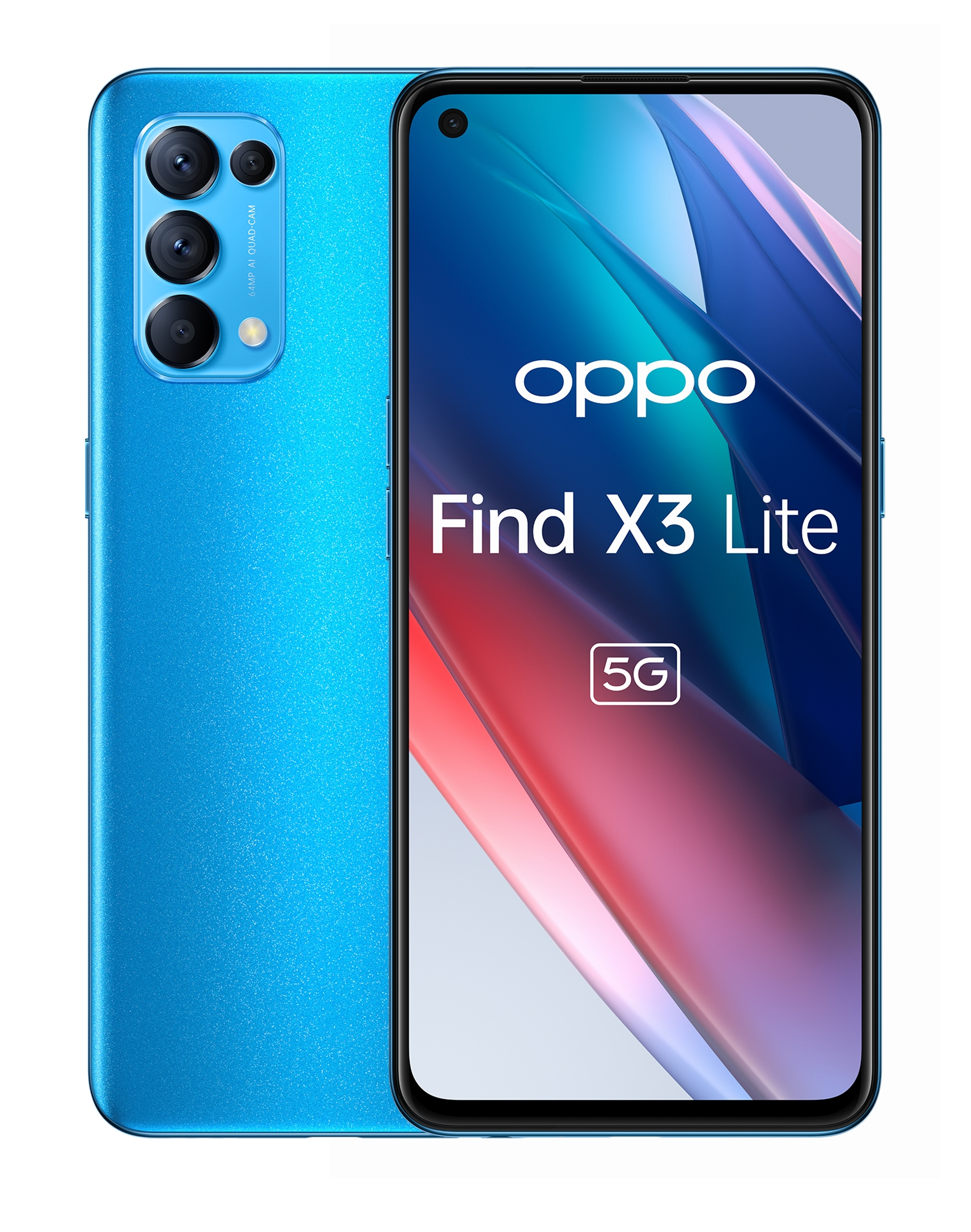 Image of OPPO FIND X3 LITE 8+128GB DS 5G ASTRAL BLUE OEM