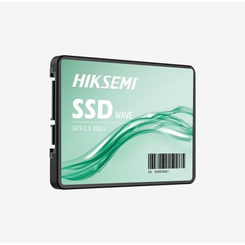 SSD HIKSEMI (by Hikvision) 256GB WAVE(S) 2.5 SATA3 READ:530MB/WRITE:400 MB/S - HS-SSD-WAVE(S) 256GB
