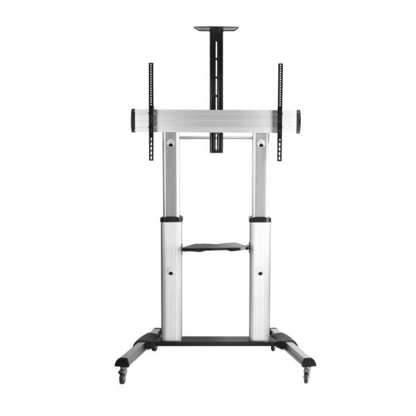 ROLINE 17031261 supporto da tavolo per Tv a schermo piatto 2,54 m (100) Argento