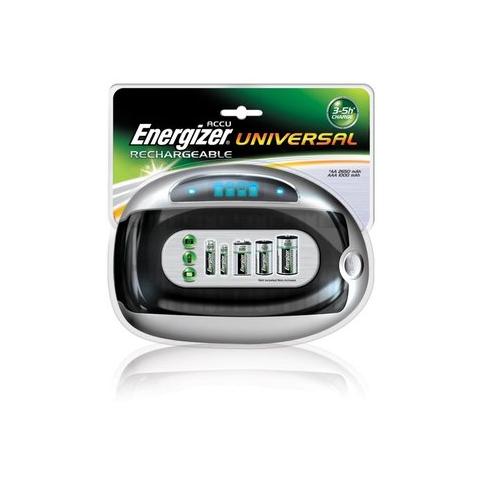 Image of Caricabatterie Energizer E301335800 UNIVERSAL CHARGER Black