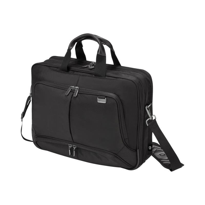 Image of Dicota Notebookbag Eco Top Traveller Pro black Schwarz (D30845-RPET)