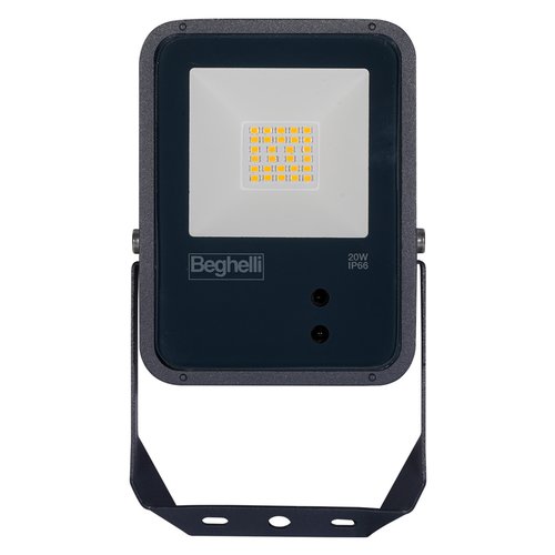 Proiettore con sensore presenza Beghelli 86170 FLOODLIGHT FL 50W Nero