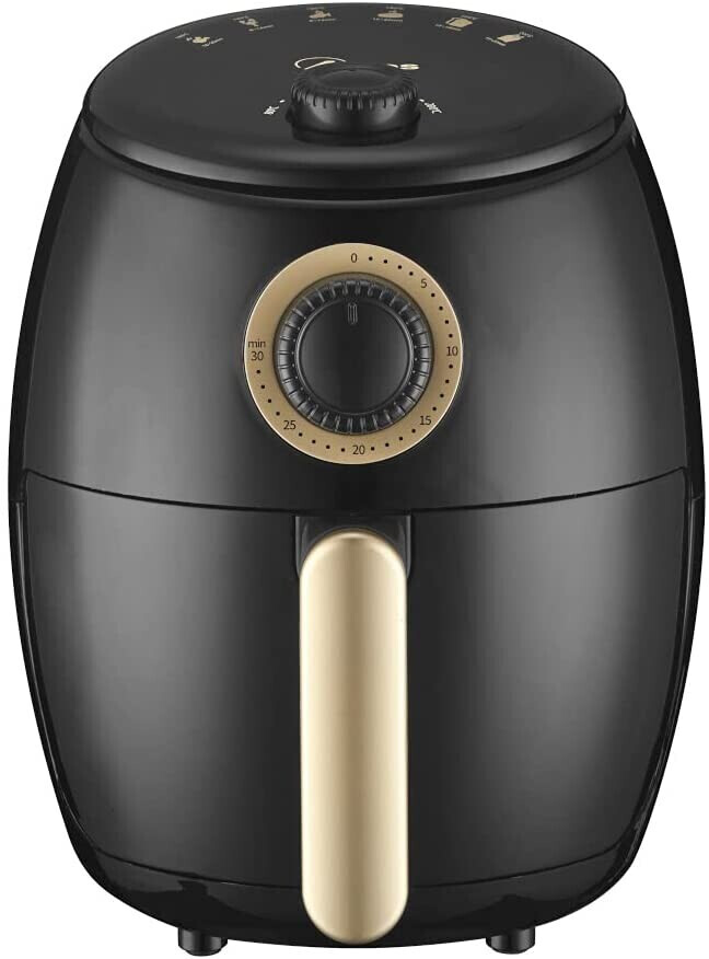 ALTRI Friggitrice Ad Aria Ardes 1000 W, Con Cestello 2 Litri Nero