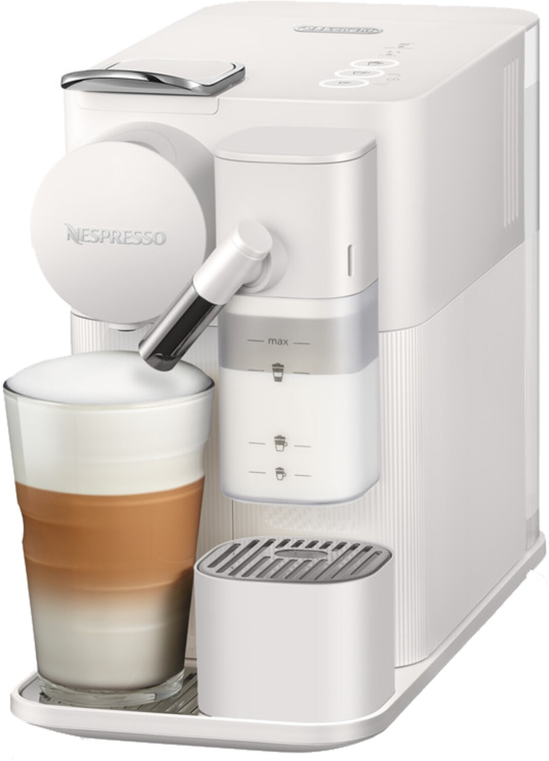 Image of DE LONGHI Macchina da Caffè Espresso Automatica Lattissima One EN510. W Serbatoio 1 Lt. Potenza 1450 Watt Colore Bianco