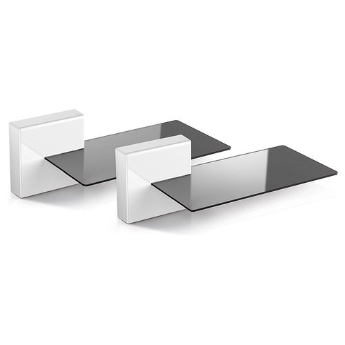 Image of Meliconi Ghost Cubes Soundbar supporto da parete per casse acustiche Bianco