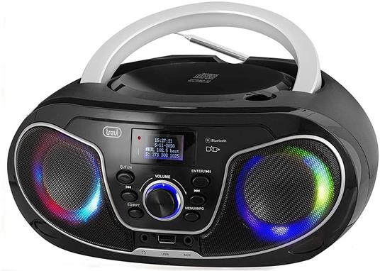 Image of Trevi STEREO PORTATILE BOOMBOX CD DAB DAB+ USB WIRELESS AUX-IN CMP 588 DAB