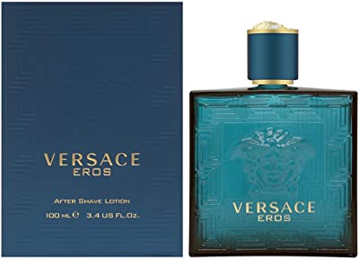 gianni versace dopobarba eros after shave lotion 100 ml nero donna