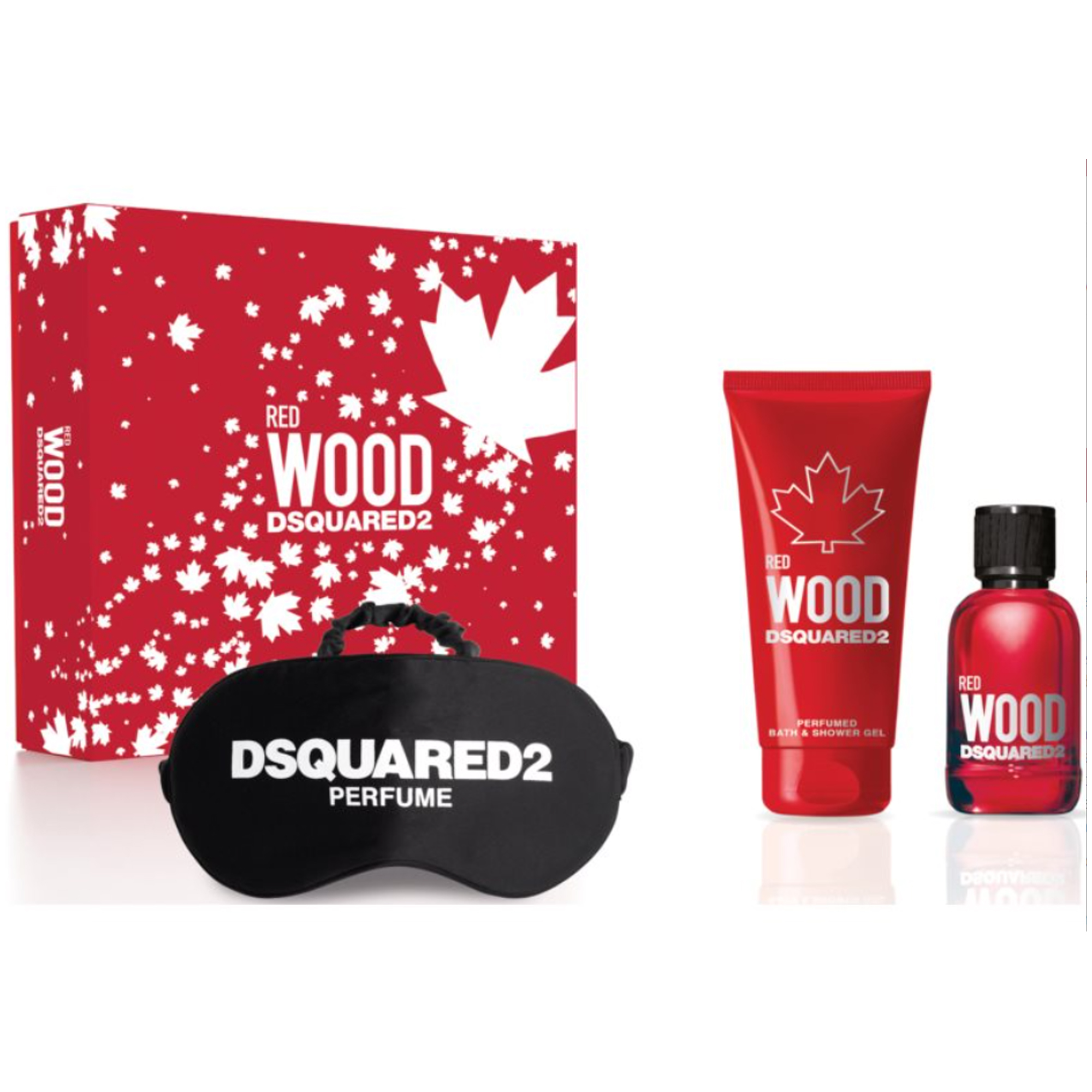 set regalo donna dsquared red wood dsquared2 pour femme eau de toilett