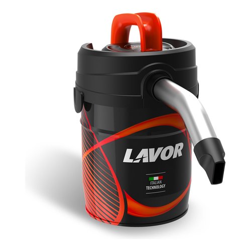 Bidone aspiraceneri Lavor 40057 00001 ASHLEY 4.0 Black e Red