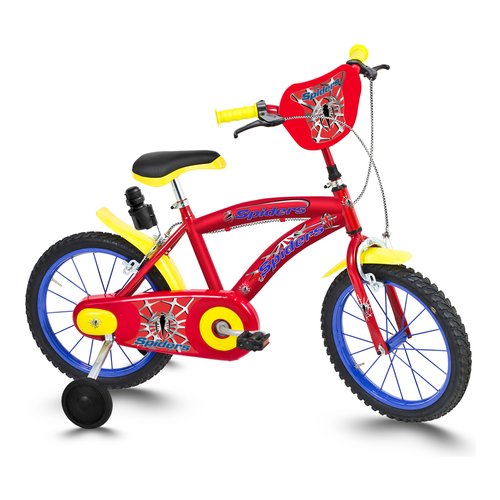 Image of Bicicletta Cicli Roveco 856 Spider Rosso e Giallo
