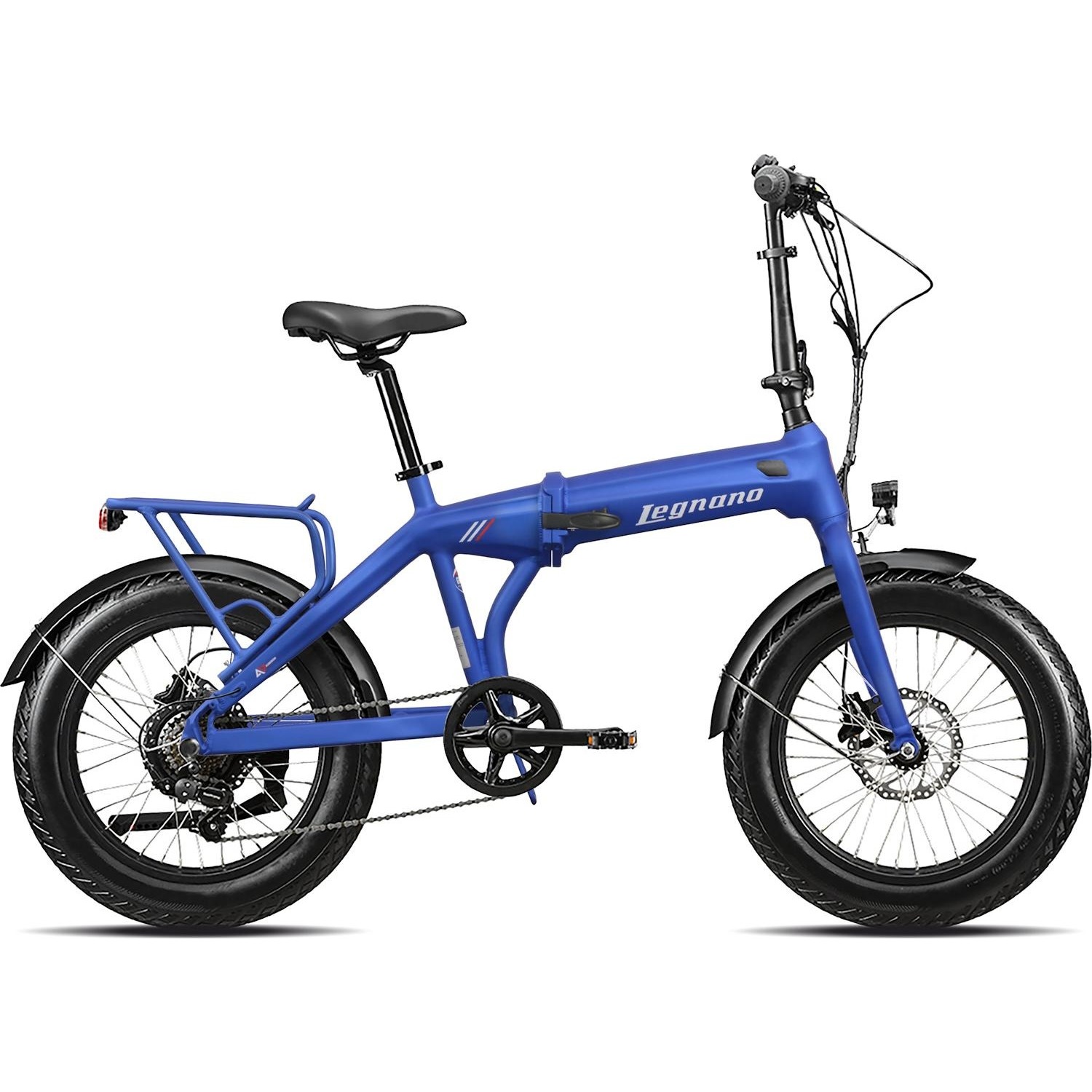 E-Bike Legnano Aqva Blue 20 Fat - Bicicletta Elettrica