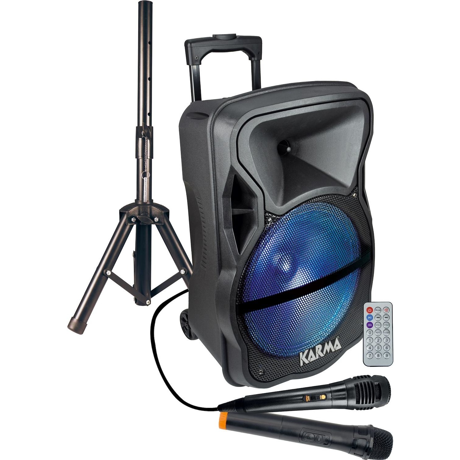 Diffusore amplificato Karma con treppiede lx12