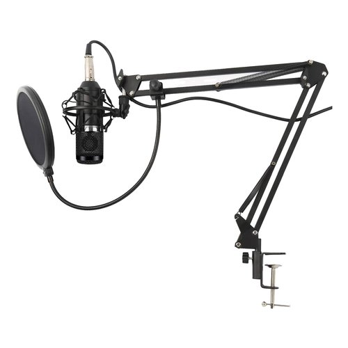Image of Microfono a filo Karma CMC 20 Kit da studio Nero
