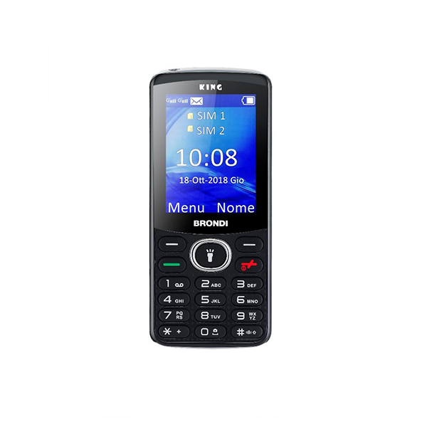 Image of Brondi King 6,1 cm (2.4) Nero Telefono cellulare basico