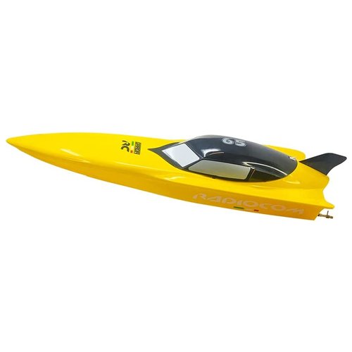 Image of Barca giocattolo Ods 40805 RADIOCOM Motoscafo Waves Garda Giallo