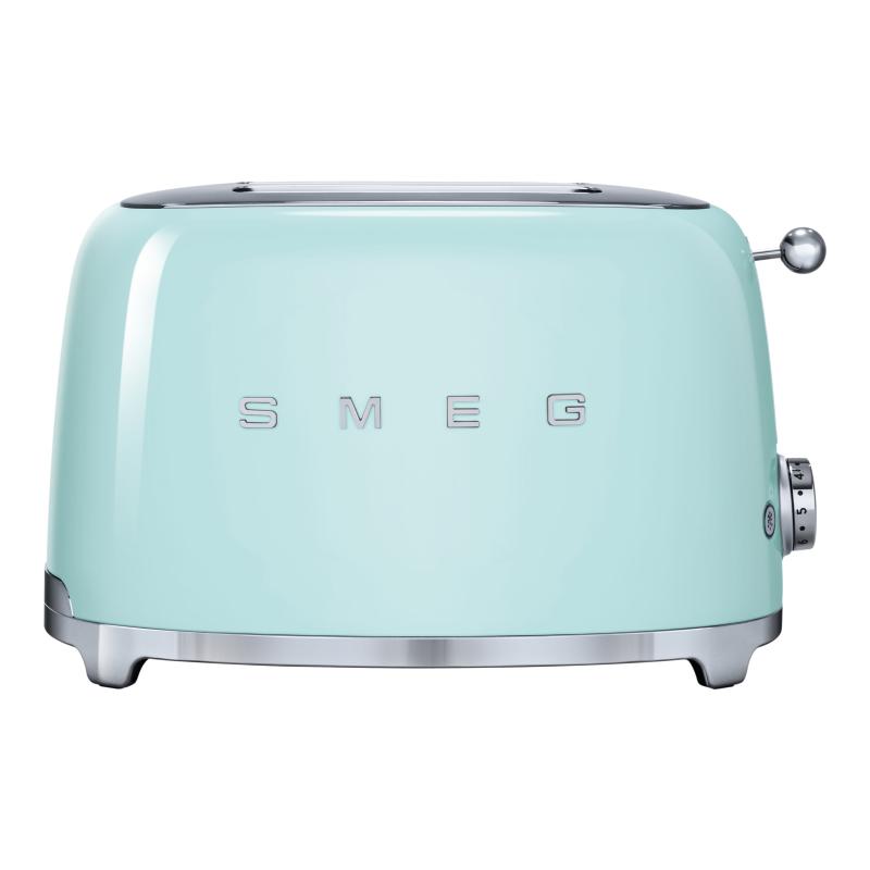 SMEG TOASTER 2x2 50� STYLE GREEN TSF01PGEU