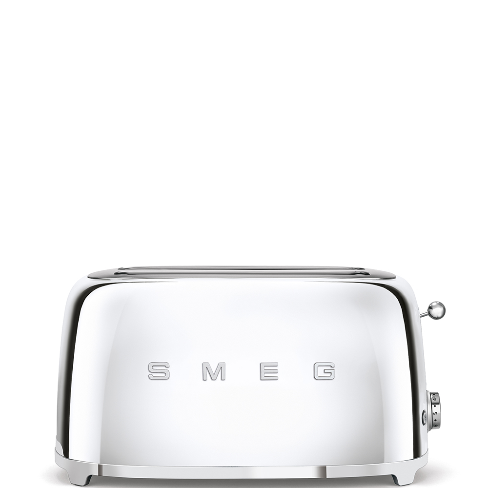 Image of SMEG TSF02SSEU Tostapane 4 Fette Estetica Anni 50 Colore Silver