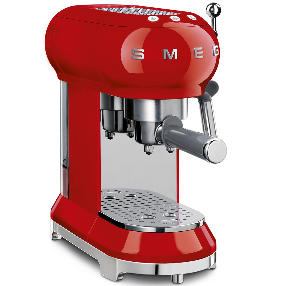 Image of SMEG COFFEE MAKER 50�STYLE RED ECF01RDEU
