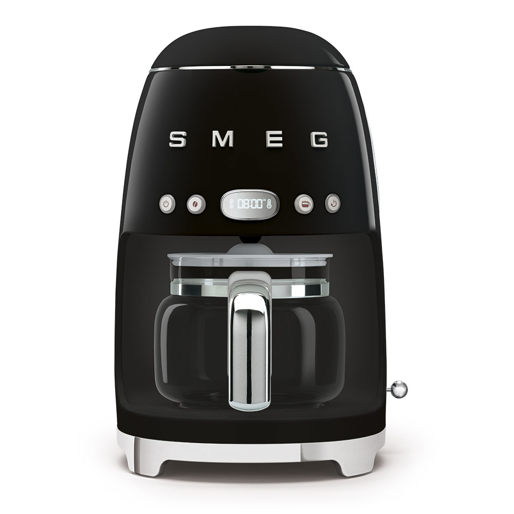 Image of SMEG DRIP COFFEE MAKER 50�STYLE BLACK DCF02BLEU