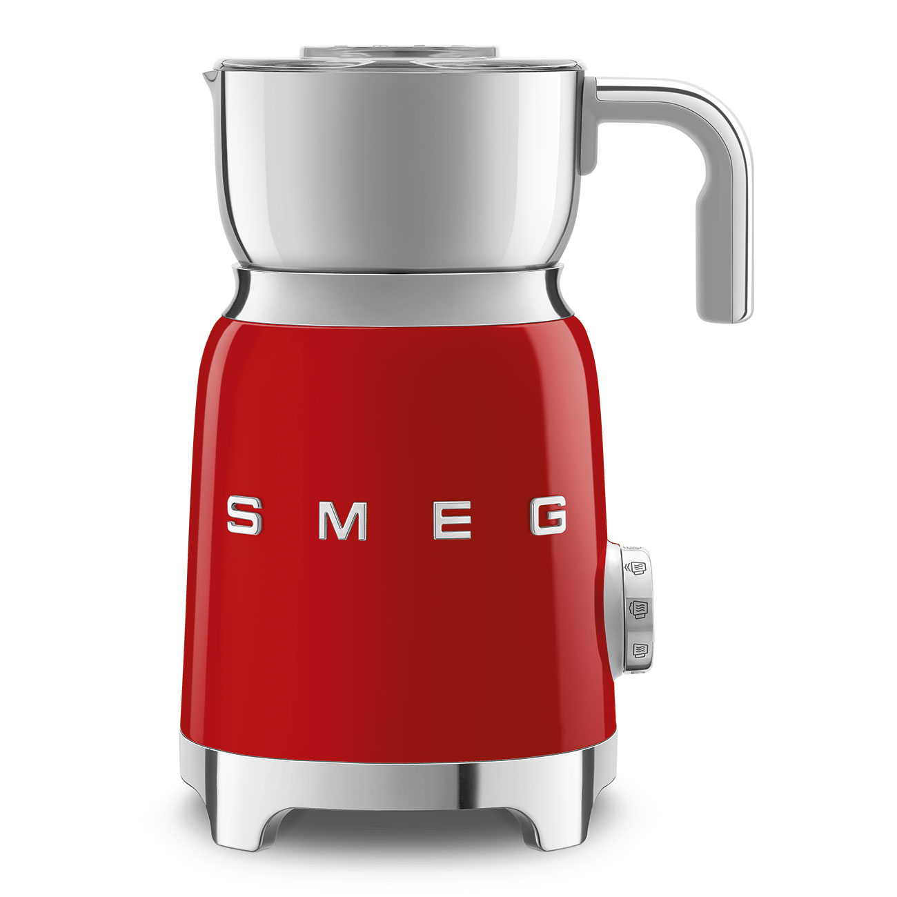 Image of SMEG MILK FROTHER 50�STYLE RED MFF01RDEU